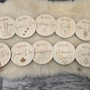 Baby Holiday Milestone Discs