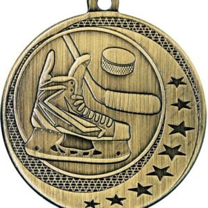 Hockey Medal Skate & Sticks
