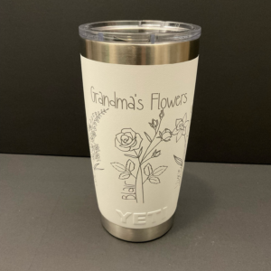 Birth flowers Yeti Tumblers