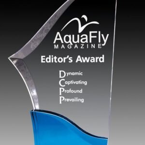 Acrylic Sabre, Blue Base 9.5″